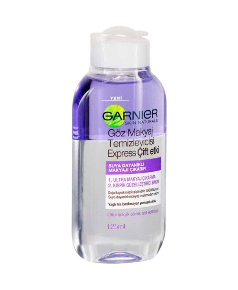 Garnier Göz Makyaj Temizleyicisi Express Çift Etki 125 ml